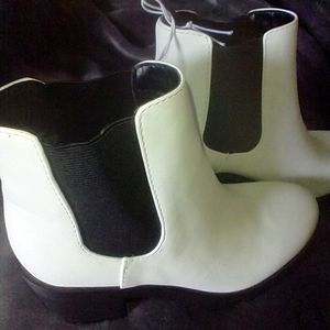 White boots